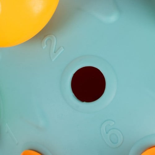 Jucărie îndemânare, motricitate și sortare pentru bebeluși, Ariciul cu țepi colorați, 19 x 18 x 12 cm, multicoloră 6