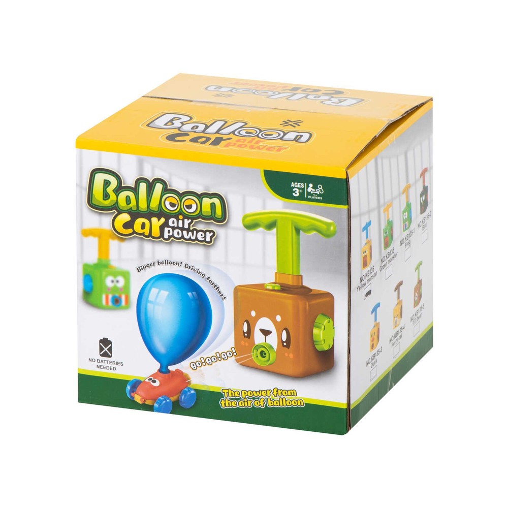 Jucărie Interactivă pentru Copii, Lansator de Baloane, Vehicule în Mișcare, 10 Baloane Incluse 10