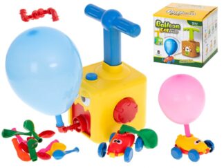 Jucărie Interactivă pentru Copii, Lansator de Baloane, Vehicule în Mișcare, 10 Baloane Incluse