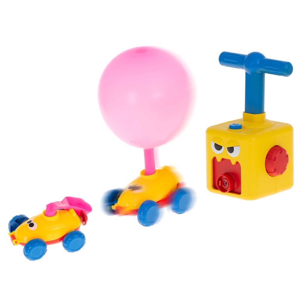 Jucărie Interactivă pentru Copii, Lansator de Baloane, Vehicule în Mișcare, 10 Baloane Incluse 6