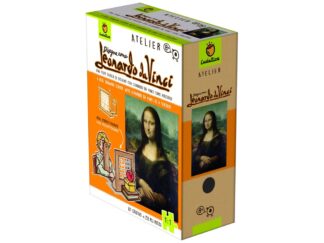 Kit Creativ și puzzle 224 piese Atelier Leonardo da Vinci, Ludattica, 8-9 ani +