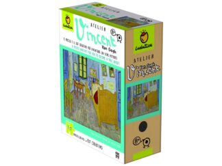 Kit Creativ și puzzle 224 piese Atelier Van Gogh, Ludattica, 8-9 ani +