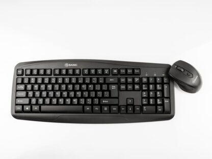 Kit tastatură și mouse fără fir Tellur Basic, negru 4