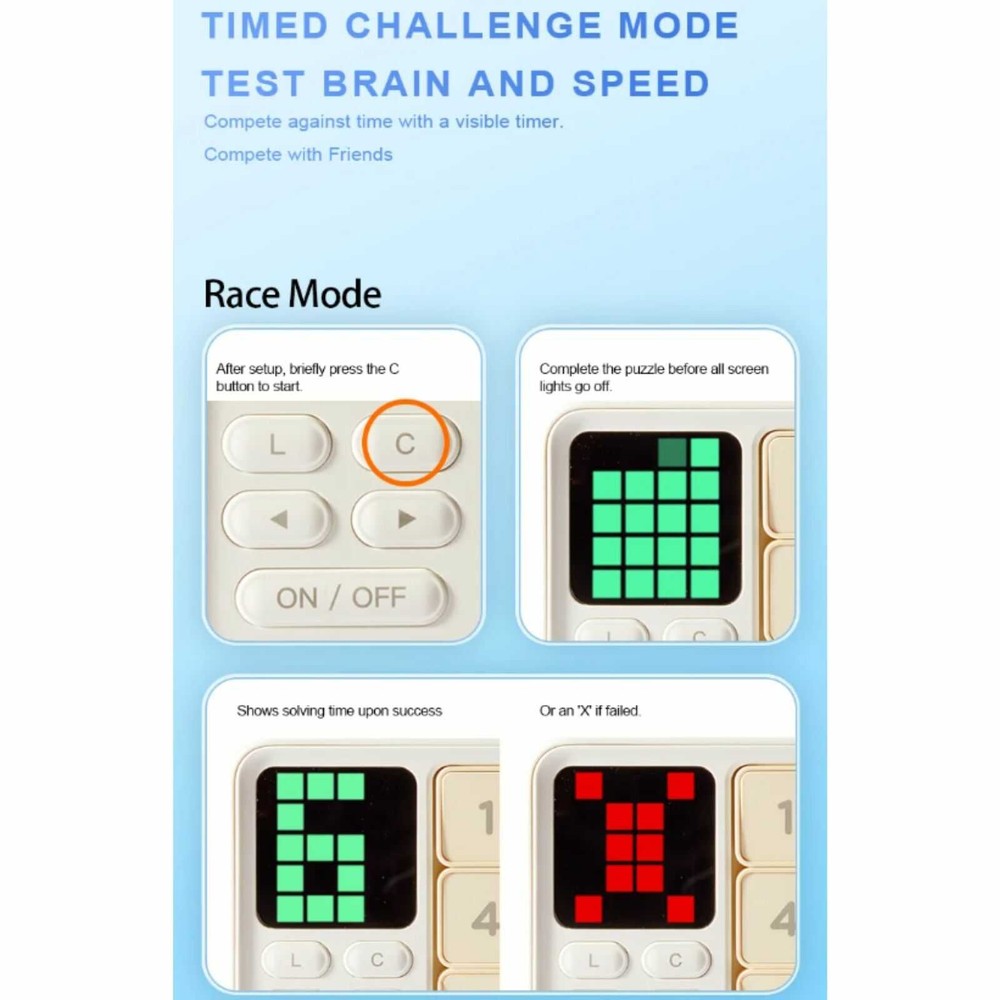 Klotski Cube Maze, Joc de Inteligență cu AI Integrat, de Gândire Logică, Boardgame, Puzzle Avansat cu Piese și Blocuri Magnetice 5