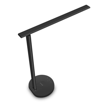 Lampă de birou WiFi Tellur Smart, 12W, lumină albă, caldă, Qi 10W, USB 10W, reglabilă, alb 5