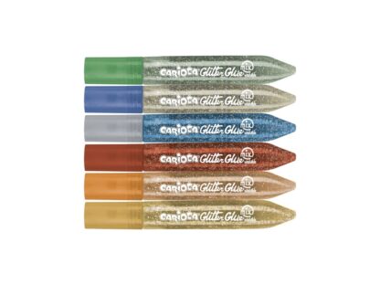 Lipici cu sclipici 6/set culori