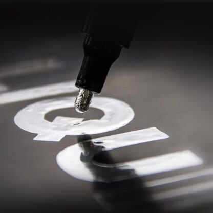 Liquid Chrome™ Marker 1 mm example