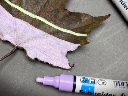Marker cu vopsea acrilică Paint-It 320 Schneider exemplu 1