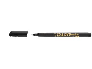 Marker ICO pentru CD/DVD negru