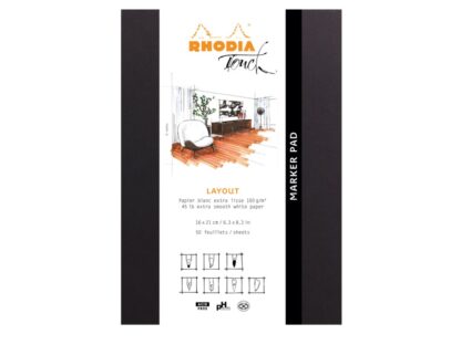 Marker Pad A5+ Rhodia Touch Layout ambalaj