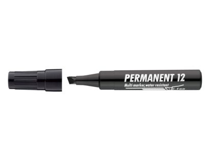 Marker permanent ICO 12 negru