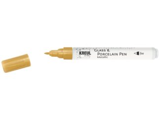 Marker pentru sticlă și porțelan Kreul Metallic Fine gold
