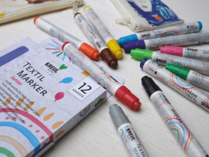 Marker pentru textile Junior Kreul, 12 buc/set 2