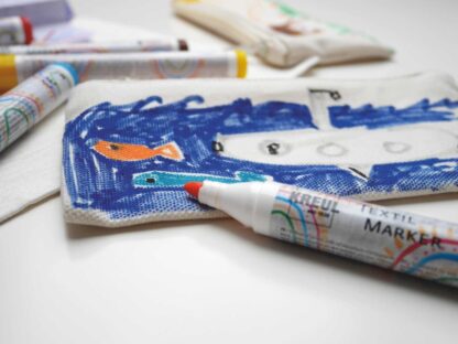 Marker pentru textile Junior Kreul, 12 buc/set 4