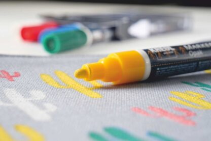 Marker pentru textile Opak Kreul vârf Mediu 5 buc/set 4