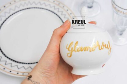 Markere pentru sticlă și porțelan Kreul Metallic 2