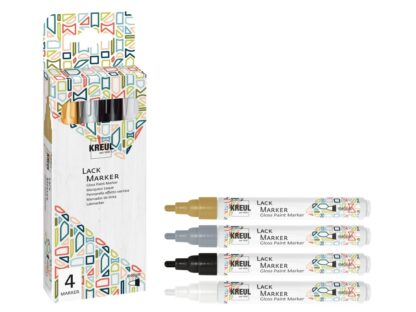 Markere cu vopsea Kreul Gloss, Set 5 buc 2