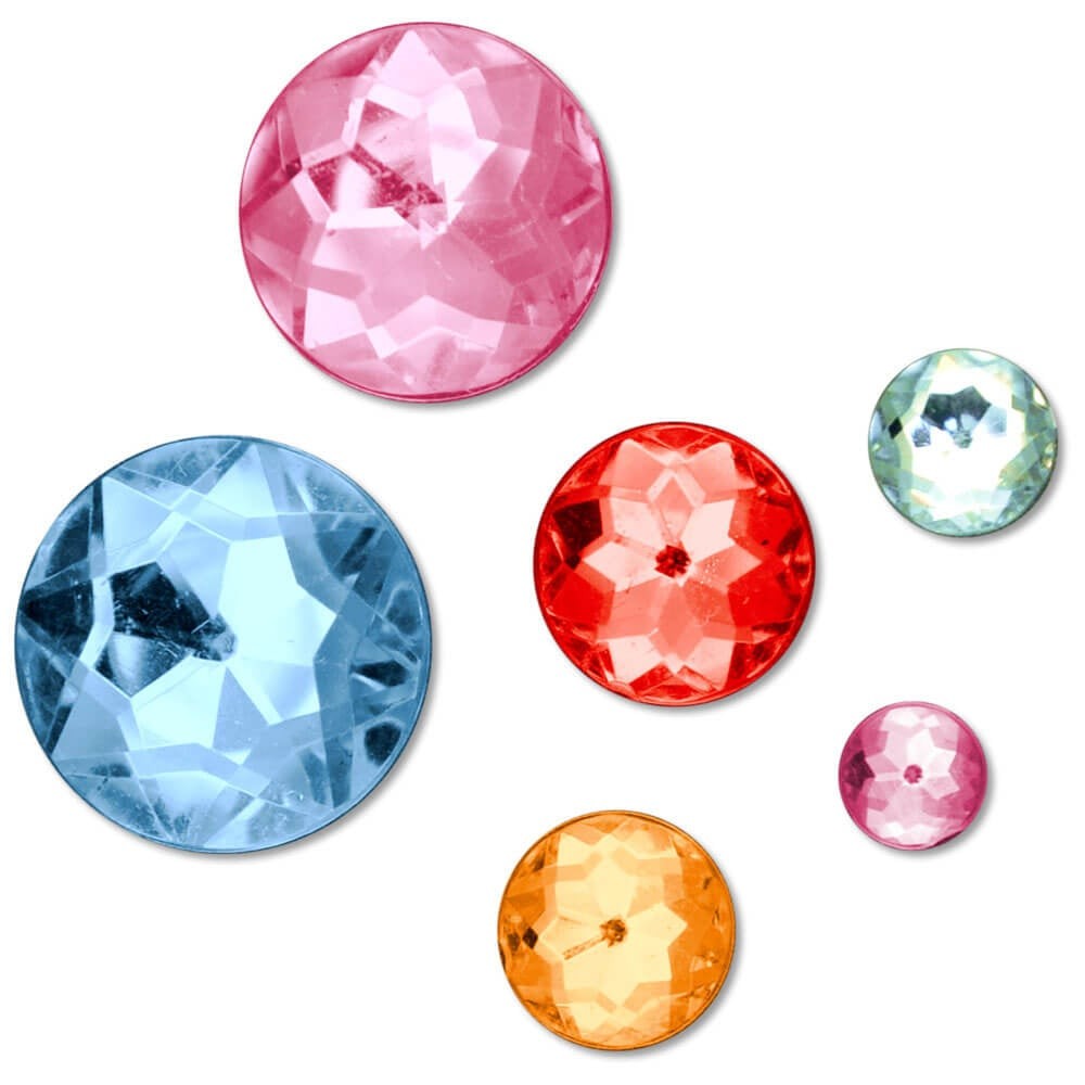 Mix semisfere colorate, 6-18mm, 30 gr 3