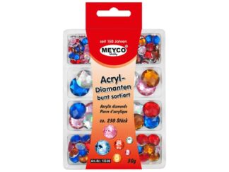 Mix semisfere colorate, 6-18mm, 30 gr