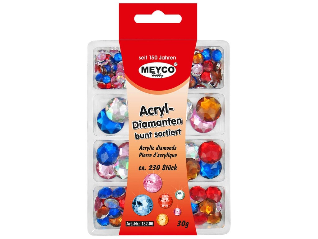 Mix semisfere colorate, 6-18mm, 30 gr