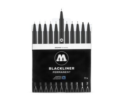 Molotow Blackliner complete set open