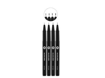 Molotow Blackliner set 1 open
