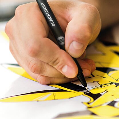 Molotow Blackliner set example 2