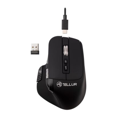 Mouse fără fir Tellur Shade, Bluetooth, Negru 15