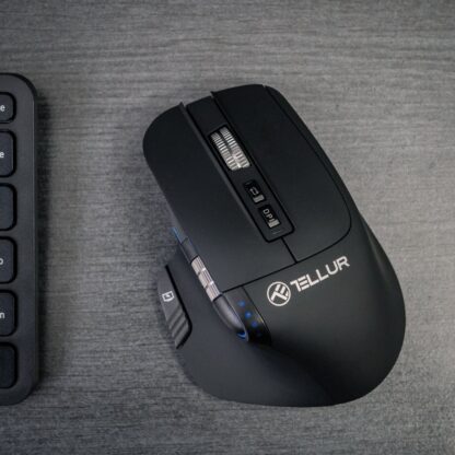 Mouse fără fir Tellur Shade, Bluetooth, Negru 8