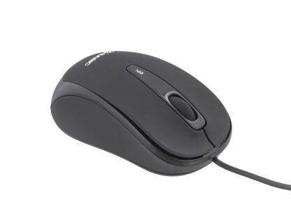 Mouse cu fir Tellur Basic, mini, negru 2