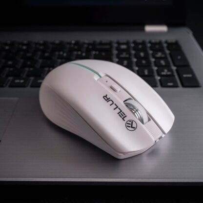 Mouse wireless Tellur, Silent Click, Alb 4