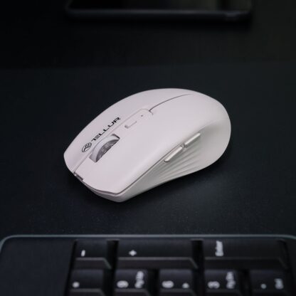 Mouse wireless Tellur, Silent Click, Alb 5
