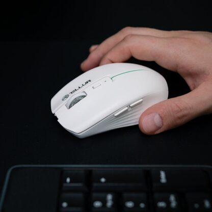 Mouse wireless Tellur, Silent Click, Alb 7