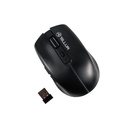 Mouse wireless Tellur, Silent Click, Negru 10