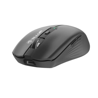 Mouse wireless Tellur, Silent Click, Negru 2