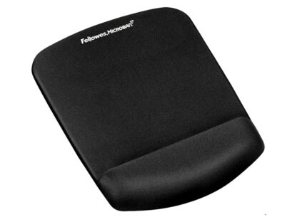 Mousepad și suport pentru încheietură PlushTouch Fellowes negru