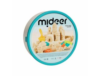 Nisip Kinetic Magic, Set Joacă cu Forme de Modelaj, 2 Kg Nisip Hidrofob, 25 de Accesorii, Magic Sand Play