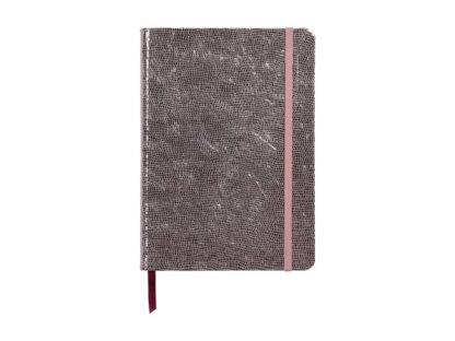Notebook coperta tare piele, A5, 144 pagini, Clairefontaine Celeste Pink