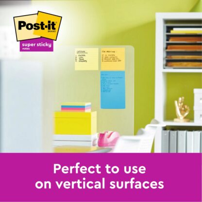 Notes adeziv Post-it® Neon liniat 2