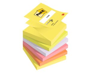 Notes adeziv Post-it® „Z” Neon unicolor