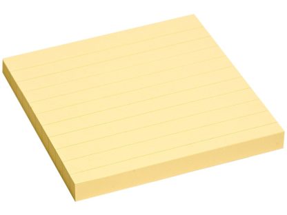 Notes adeziv Yellow liniat