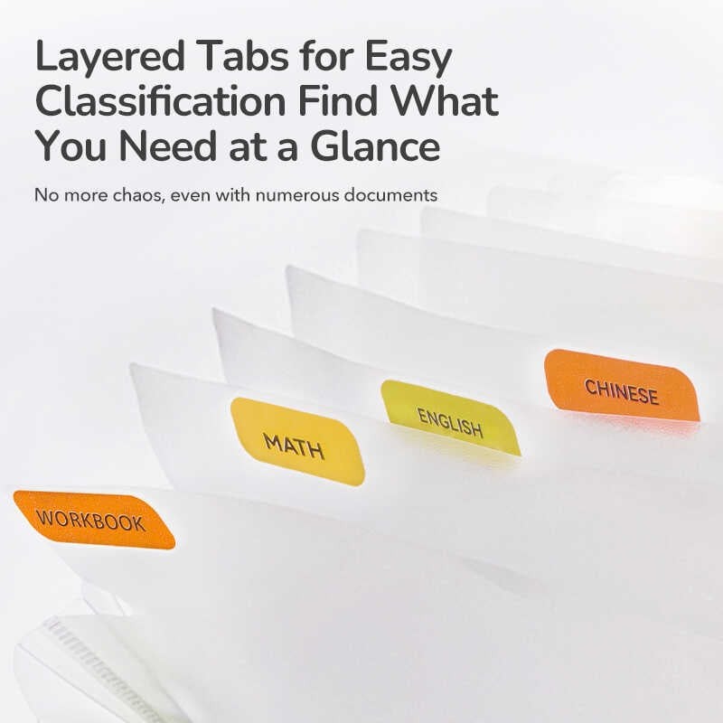 Organizator documente și desene, cu 13 buzunare tip acordeon, pentru picturi sau acte, 100 file 4