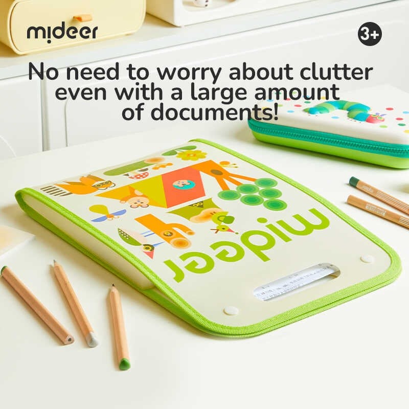 Organizator documente și desene, cu 13 buzunare tip acordeon, pentru picturi sau acte, 100 file 7