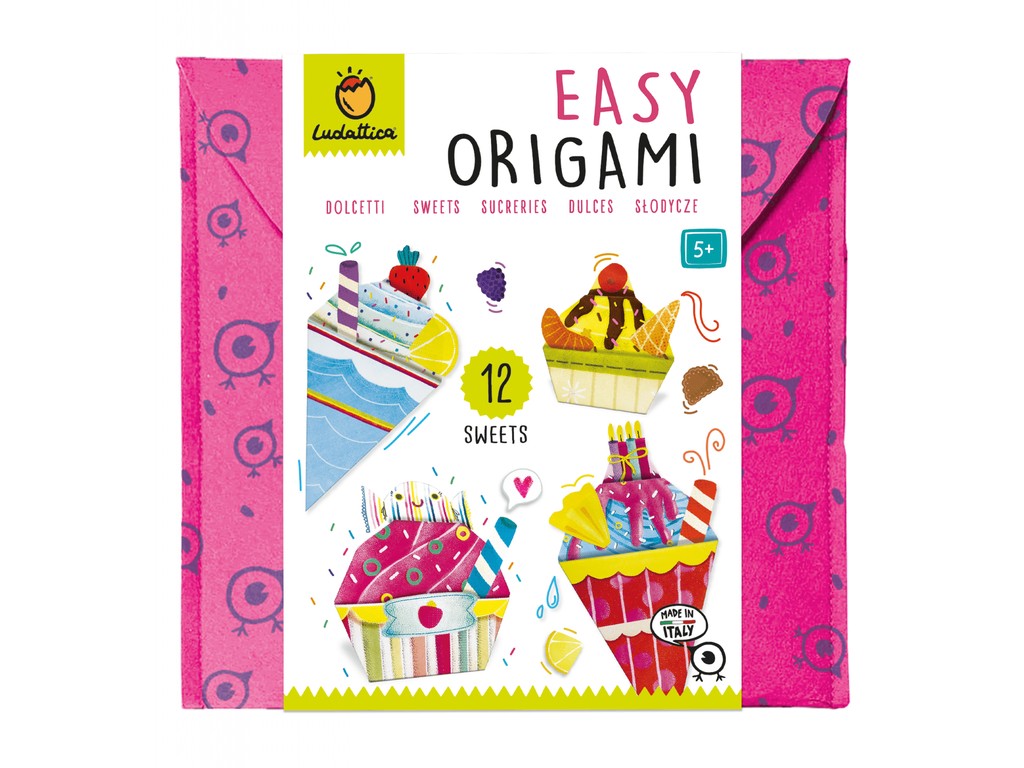 Origami pentru începători: Brioșe și Înghețată, Ludattica, +5 ani