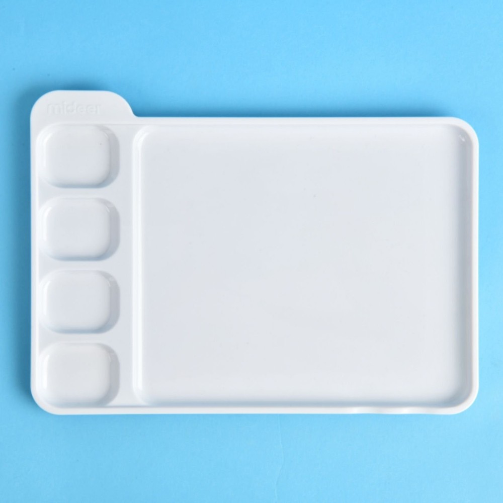 Paletă pentru pictură, 4 compartimente mari 3