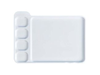 Paletă pentru pictură, 4 compartimente mari