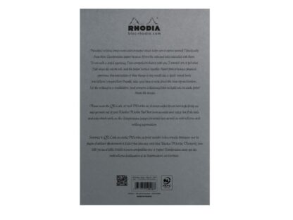 PAScribe Grey Maya Pad A4+ Rhodia spate