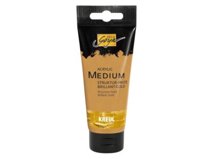 Pastă de structură acrilică, Solo Goya, 100 ml gold