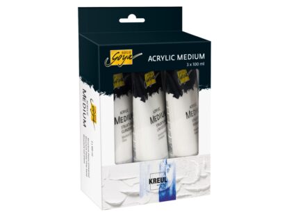 Pastă de structură acrilică, Solo Goya, 3 x 100 ml