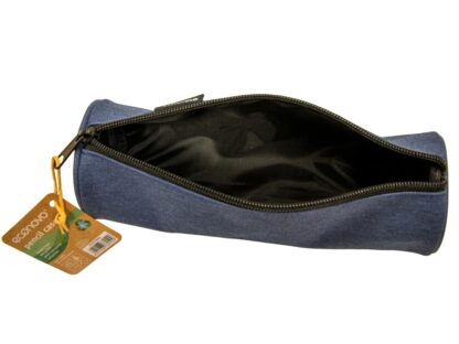 Penar neechipat tip etui 1 fermoar Econovo albastru 2